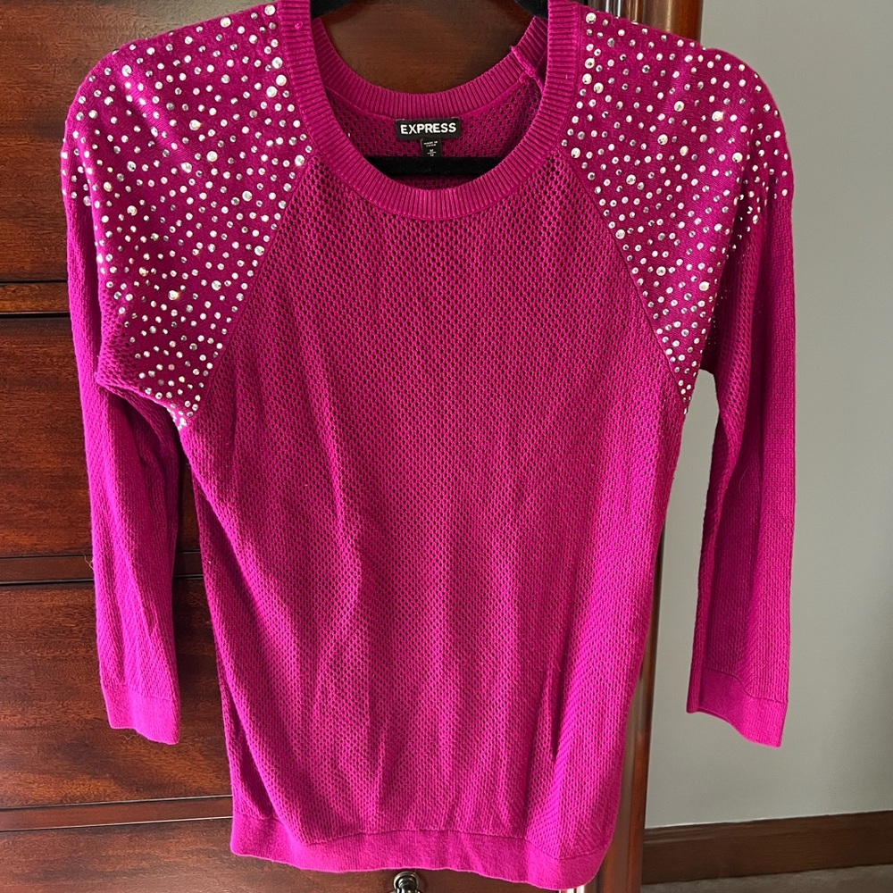 Express Sequined Sweater